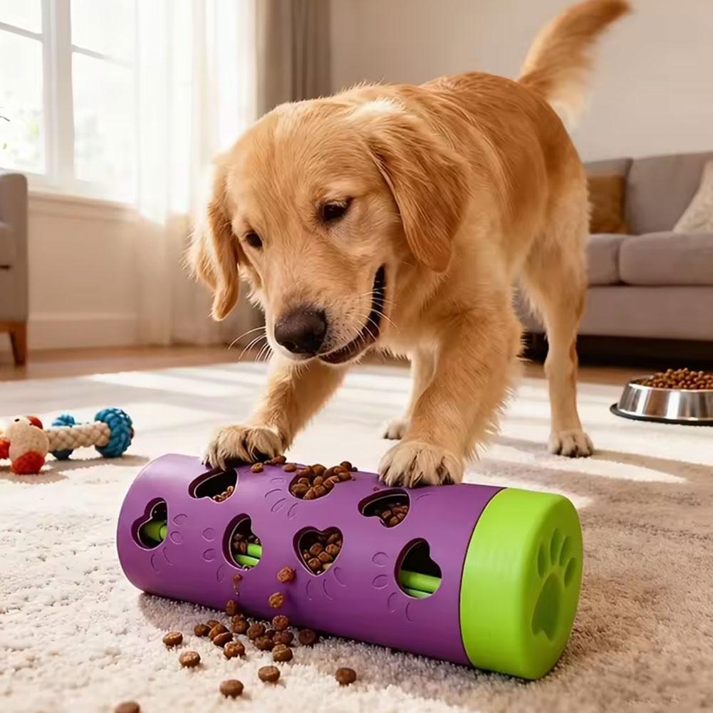 Interactive Squeaky Plush Dog Toy - 인터랙티브 탈부착 가능 반려동물 슬로우 급식기