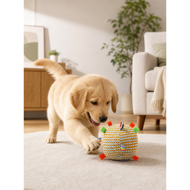 1. 강아지 플러시 피젯 볼 애완동물 장난감 내구성 있 - Interactive Squeaky Plush Dog Toy 리뷰 및 가격