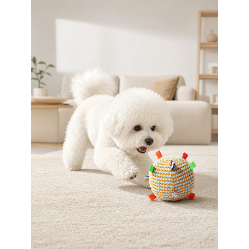 1. 강아지 플러시 피젯 볼 애완동물 장난감 내구성 있 - Interactive Squeaky Plush Dog Toy 리뷰 및 가격